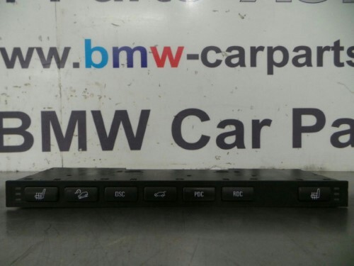 BMW E53 X5 Heated Seat PDC DSC Centre Switch Assembly