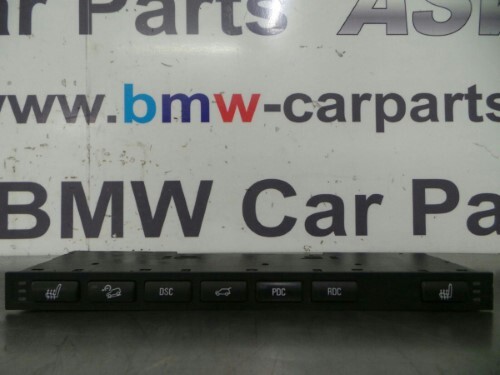 BMW E53 X5 Heated Seat PDC DSC Centre Switch Assembly