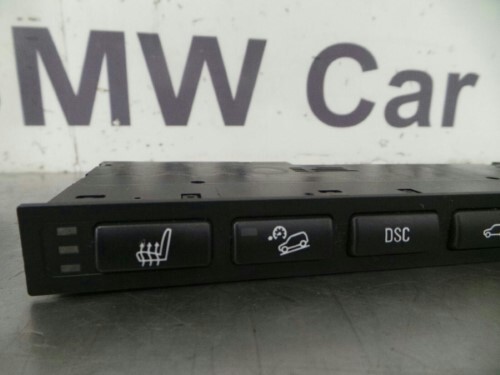 BMW E53 X5 Heated Seat PDC DSC Centre Switch Assembly