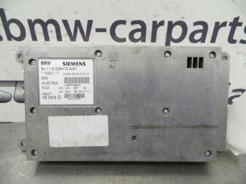 BMW E65 E66 7 SERIES Phone Transmitter Receiver Module ECU
