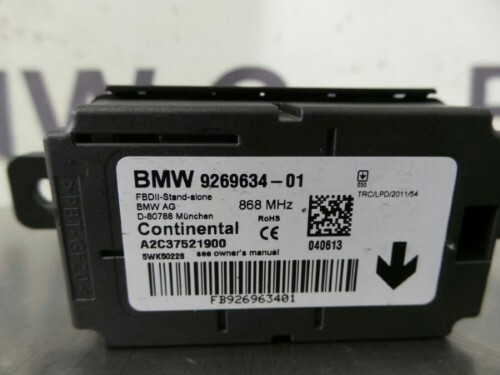 BMW F20 F22 F30 F32 1 2 3 4 SERIES Radio Remote Control Receiver