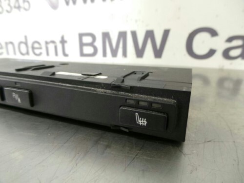 BMW E60 5 SERIES Heated Seat Centre Switch Assembly