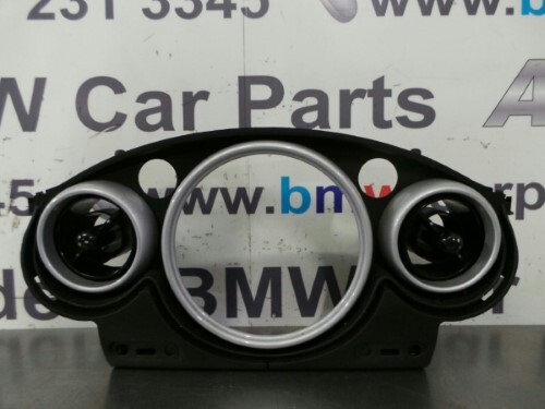 MINI Cooper R50 R53 Manual Speedo Clock Surround