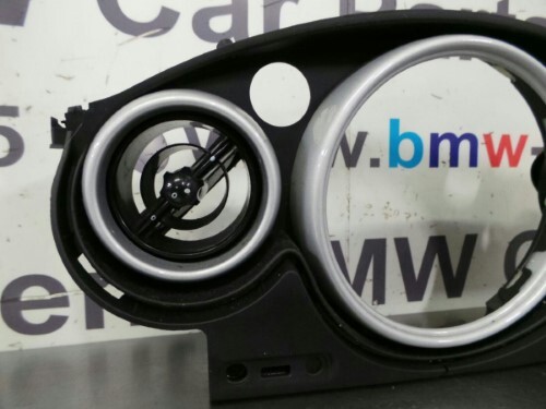 MINI Cooper R50 R53 Manual Speedo Clock Surround