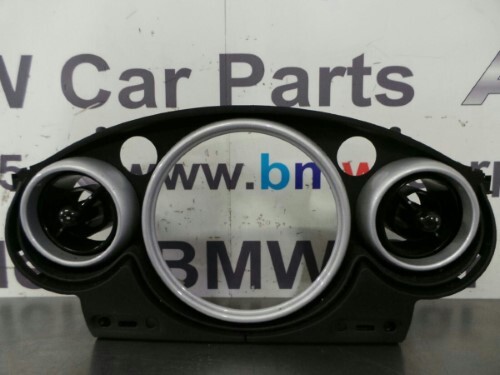 MINI Cooper R50 R53 Manual Speedo Clock Surround