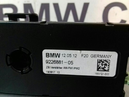 BMW F20 F21 1 SERIES Radio Aerial Antenna Amplifier