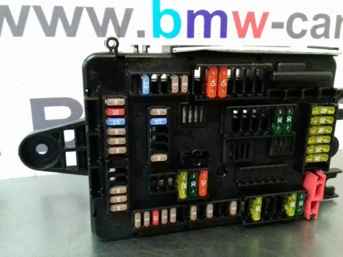 BMW F Generation Rear Power Distribution Fuse Box