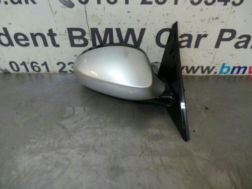 BMW E81 1 SERIES O S Power Fold Mirror SPARES OR REPAIRS