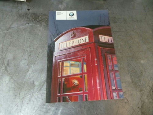 BMW E60 5 Series Owners Handbook Wallet