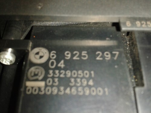BMW Headlight Control Switch 5 SERIES E60 E61 Pre LCI