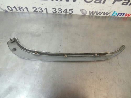 BMW E30 3 SERIES O S R Drivers Side Rear Gutter Drip Moulding
