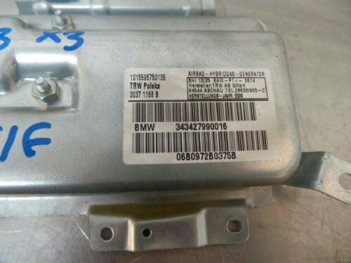 BMW Door Safety Bag E83 X3 O/S/F Drivers Side Front