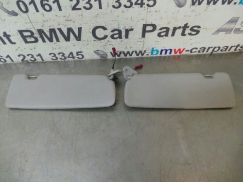 BMW E63 6 SERIES Coupe Pair Of Sun Visors