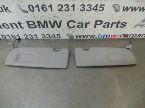 BMW E63 6 SERIES Coupe Pair Of Sun Visors