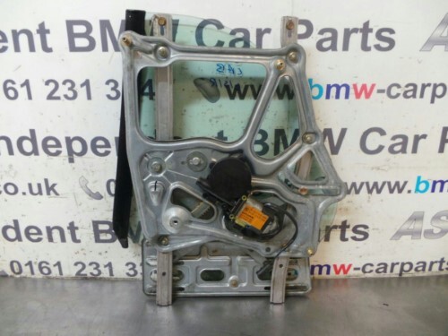 BMW E30 3 SERIES Convertible O/S/R Drivers Side Window Reg
