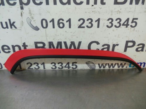 BMW E30 3 SERIES O S R Drivers Side Rear Gutter Drip Moulding