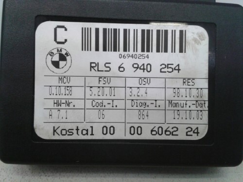 BMW E60 E63 E65 5 6 7 SERIES Rain Light Sensor