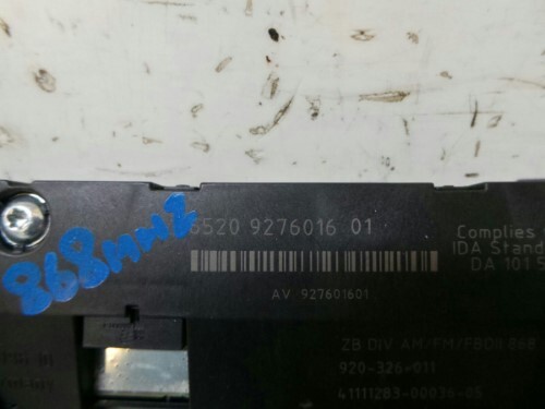 BMW 5 SERIES Diversity Antenna Amplifier 868MHZ F11 Touring