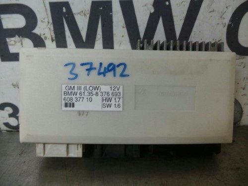 BMW 5 SERIES GM3 Control Module E39