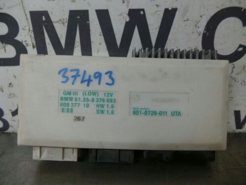 BMW 5 SERIES GM3 Control Module E39