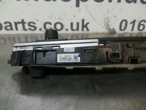 BMW Radio Audio Control Panel F20 F30 1 3 SERIES