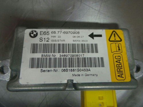 BMW 7 SERIES Sensor Airbag Front Door O/S Drivers E65 E66