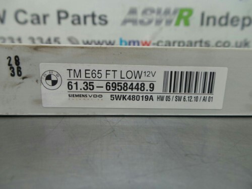 BMW E65 7 SERIES O S F Drivers Side Front Door Module