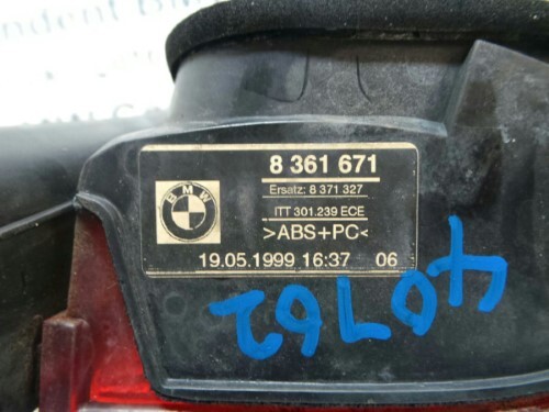 BMW Rear Tail Light N/S Passenger Left E39 5 SERIES Pre LCI Touring