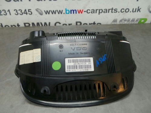 BMW E60 E61 5 SERIES Petrol Manual Instrument Cluster Speedo Clocks