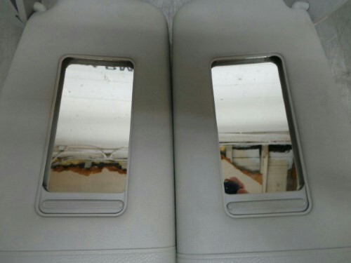 BMW Sun Visors Pair Grey E60 E61 5 SERIES