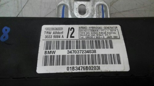 BMW Door Safety Bag Passenger Side E46 3 SERIES Coupe Cab N/S/F