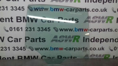 BMW E65 7 SERIES Drivers Side Rear Door Glass O/S/R