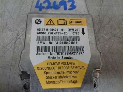 BMW Airbag ECU Module E60 E61 5 SERIES