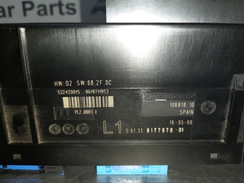 BMW Body Control Module Junction Box E87 E90 E91 E92 1 3 SERIES