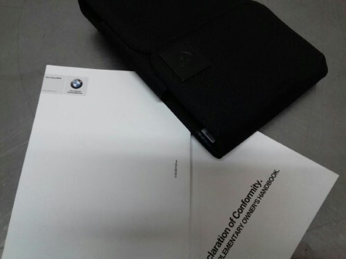 BMW Owners Handbook & Wallet F36 4 SERIES Gran Coupe