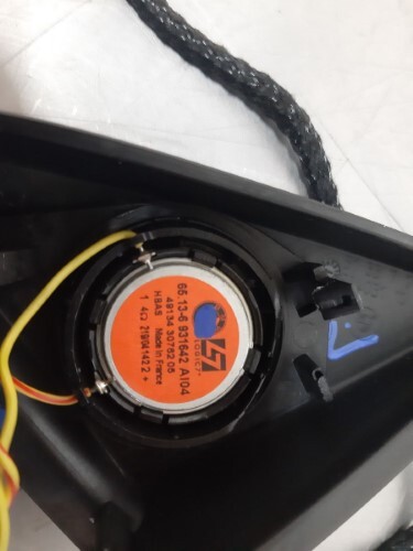BMW Tweeter Door Speaker N/S Passenger Side E63 E64 6 SERIES