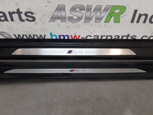 BMW Sill Entrance Kick Trims Pair F83 M4 Convertible