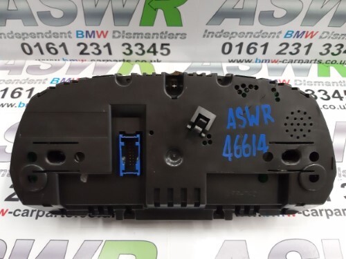 BMW Speedo Clocks Petrol Manual E81 E82 E87 E88 1 SERIES