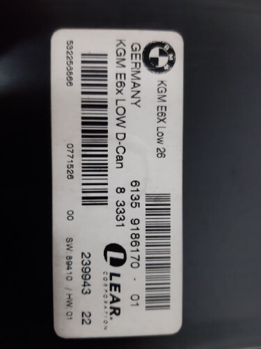 BMW Gateway Body Control Module E60 E61 E63 E64 5 6 SERIES