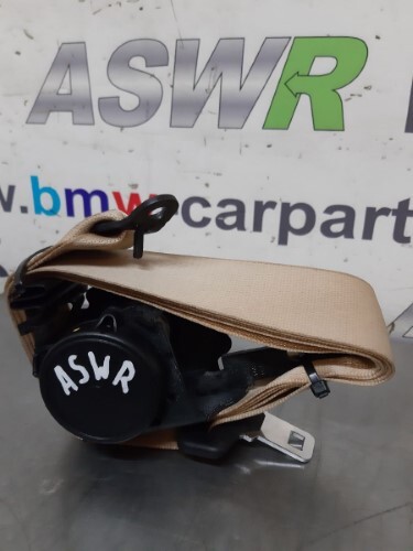 BMW Rear Seat Belt Right Or Left Beige F30 F34 3 SERIES
