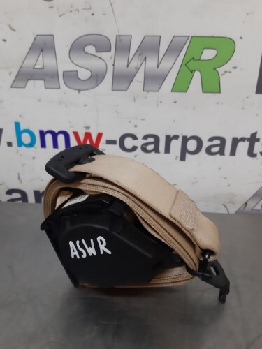 BMW Rear Seat Belt Middle Centre Beige F30 3 SERIES Saloon