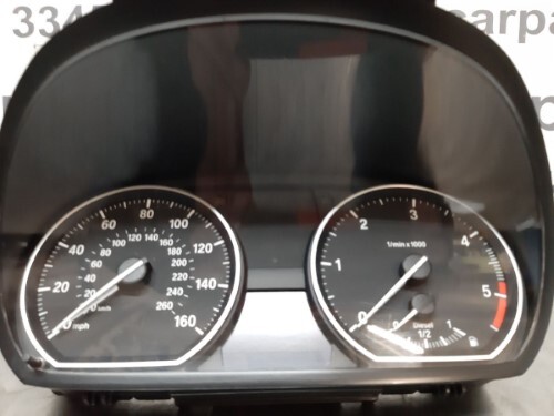 BMW Instrument Cluster Speedo Clocks E82 E87 E88 1 SERIES Manual