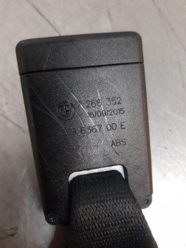 BMW Seat Belt Buckle N/S/R Passenger Rear 1 3 SERIES F20 F30