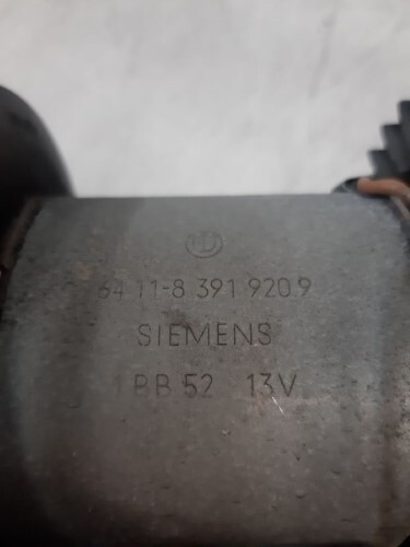 BMW A/C Heater Blower Motor E34 E32 E31 5 7 8 SERIES