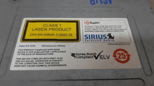 BMW Champ 2 CIC-MID CD Player Head Unit F10 F12 F01 5 6 7 SERIES