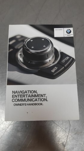 BMW F30 3 SERIES Owners Handbook & Wallet