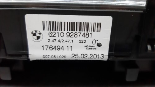 BMW Instrument Cluster Speedo Clocks F30 F31 3 SERIES Diesel Auto