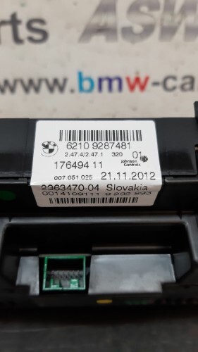 BMW Instrument Cluster Speedo Clocks F30 F31 3 SERIES Diesel Manual