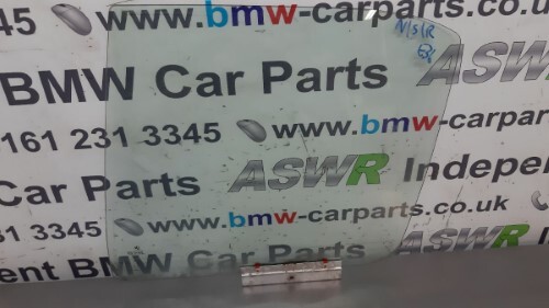BMW E36 3 SERIES Saloon Door Glass Rear N/S Passenger Side