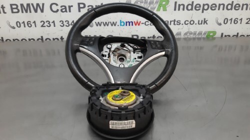 BMW Steering Wheel Leather Sports E87 E90 1 3 SERIES